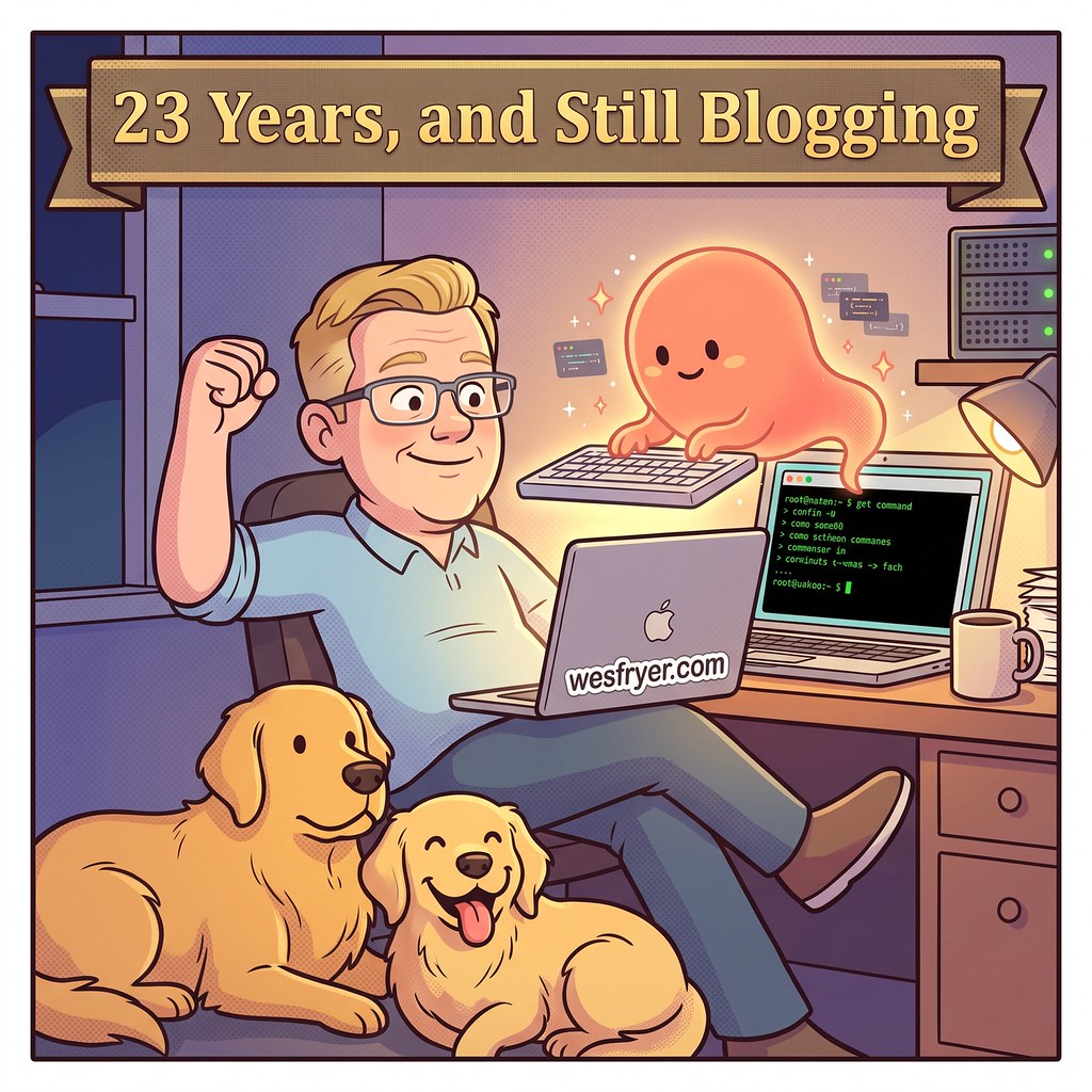 23 Years, and Still Blogging